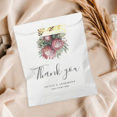 ネイティブプロテア水彩花ボホー植物学 フェイバーバッグ