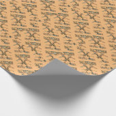 ネイティブ・アメリカ人ココペリ・ダンス・ユア・ライフ1 ラッピングペーパー (角)