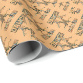 ネイティブ・アメリカ人ココペリ・ダンス・ユア・ライフ1 ラッピングペーパー (ロールコーナー)