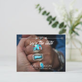 ネイティブ・アローズ | セーブ・ザ・デート・アナウンスメント 案内ポストカード (スタンド正面)