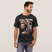 ネイティブ・ウォリアー・プリンセス Tシャツ (正面フル)