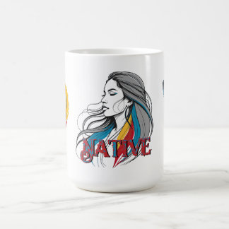 ネイティブ コーヒーマグカップ