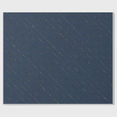 ネイティブ ゴールド パターン ラッピングペーパー (フラット)