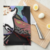 ネイトとギター キッチンタオル (四つ折り)