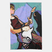 ネイトとギター キッチンタオル (縦)