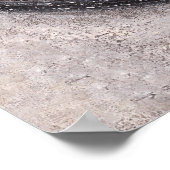 ネイトラル自然抽象芸術わびサビジャパンディのウォールアート ポスター (角)