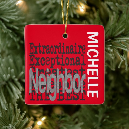 ネイバーエクソナレカスタム セラミックオーナメント (ツリー)