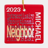 ネイバーエクソナレカスタム セラミックオーナメント (正面)