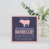 ネイバーバーベキューパーティー 招待状 (スタンド正面)