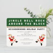 ネイバーホリデーパーティー招待状 招待状 (スタンド正面)