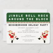 ネイバーホリデーパーティー招待状 招待状 (正面)