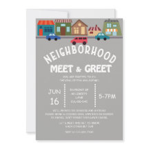 ネイバーミート&あいさつ招待状