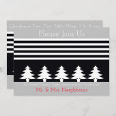 ネイバーリーフェスティバルクリスマス 招待状 (正面/裏面)