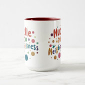 ネイバーリーマグに鼻を付ける マグカップ (中央)