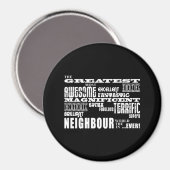 ネイバー素晴らし: Neighbor マグネット (正面/裏面)