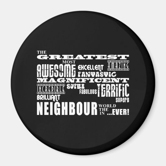 ネイバー素晴らし: Neighbor マグネット (正面)