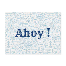 ネイビおもしろいカスタムー航海のブルー