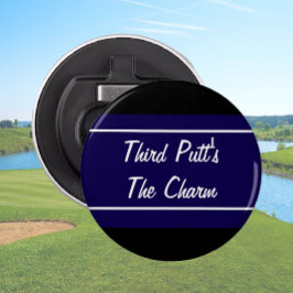 ネイビおもしろいーブルーとブラックサードパットの魅力 栓抜き