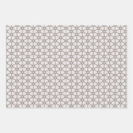 ネイビエレガントーとホワイトのラッピング紙セット ラッピングペーパーシート