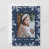 ネイビエレガントーとホワイトパインのフレーム写真 シーズンカード (正面)