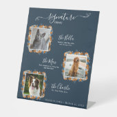 ネイビエレガントーとRust 3 Photo Pet Signature Drink 台座サイン (正面)