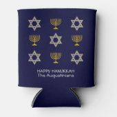 ネイビエレガントーカスタムハヌカー 缶クーラー (正面)