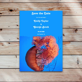 ネイビエレガントーク航海のクラゲ結婚沿岸 セーブザデート