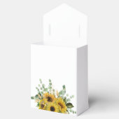 ネイビエレガントーフローラひまわり結婚さん フェイバーボックス (オープン)