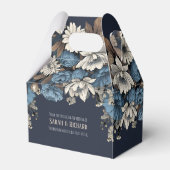 ネイビエレガントーフローラ野花結婚ズ フェイバーボックス (裏面サイド)