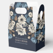 ネイビエレガントーフローラ野花結婚ズ フェイバーボックス (オープン)