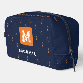 ネイビエレガントーブルトイレタリーバッグ男性へ/父 ドップキット