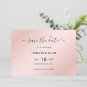 ネイビエレガントーブルーと赤面結婚ズ セーブザデート (スタンド正面)