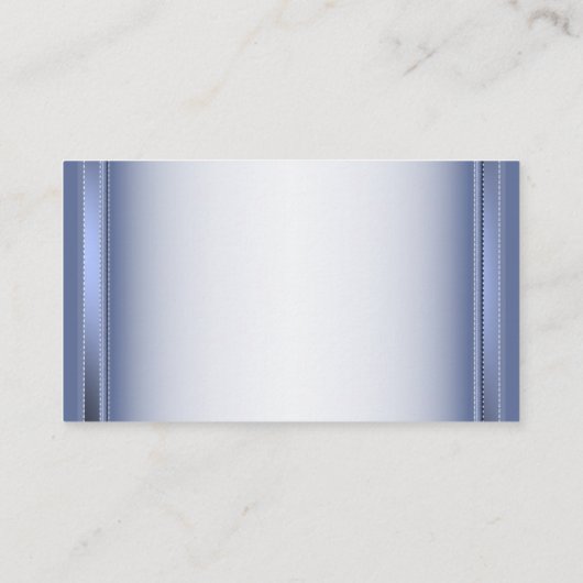 ネイビエレガントーブルーフローラシルバー結婚ズ詳細 エンクロージャーカード (裏面)