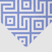 ネイビエレガントーブルー抽象芸術幾何学模様 薄葉紙 (詳細)