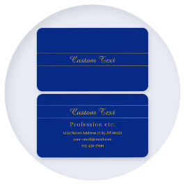 ネイビエレガントーブルー背景の金ゴールドスクリプト