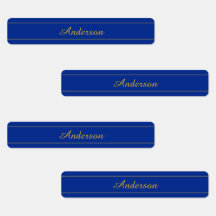 ネイビエレガントーブルー背景の金ゴールドスクリプト