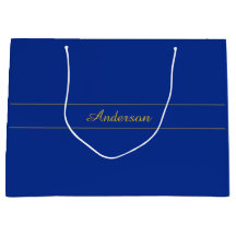 ネイビエレガントーブルー背景の金ゴールドスクリプト