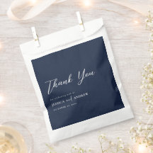 ネイビエレガントーブルー&ホワイトシンプルズ結婚