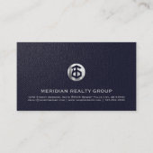 ネイビエレガントープロフェッショナル実在エステート 名刺 (正面)