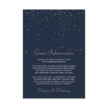 ネイビエレガントー&シルバー落下スター結婚ズ詳細