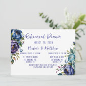 ネイビエレガントー&ターキオースバラリハーサルディナー 招待状 (スタンド正面)