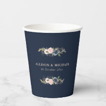 ネイビエレガントー・赤面・フローラ結婚ズ