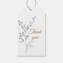 ネイビエレガントー、金ゴールド、ホワイトギフトラベル ギフトタグ