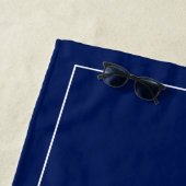 ⚓ネイビカスタムー航海のブルービーチ ビーチタオル (インサイチュ)