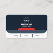 ネイビカスタムー&ホワイトプロフェッショナル事業 名刺 (正面)