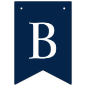 ネイビクラシックーバチェロレッテバナーフラグ バンティングフラッグ (第3の旗)