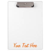 ネイビクラシックーブルーのレーシングフレイムス クリップボード (正面)