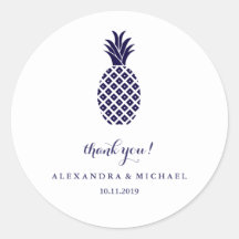 ネイビクラシックー・パイナップル結婚ズ・サンキュー