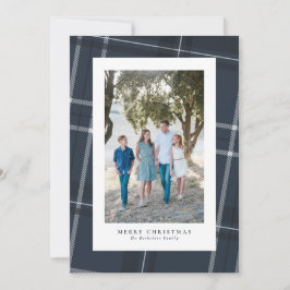 ネイビクラシックー・プレイド縦写真 シーズンカード