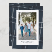 ネイビクラシックー・プレイド縦写真 シーズンカード (正面/裏面)